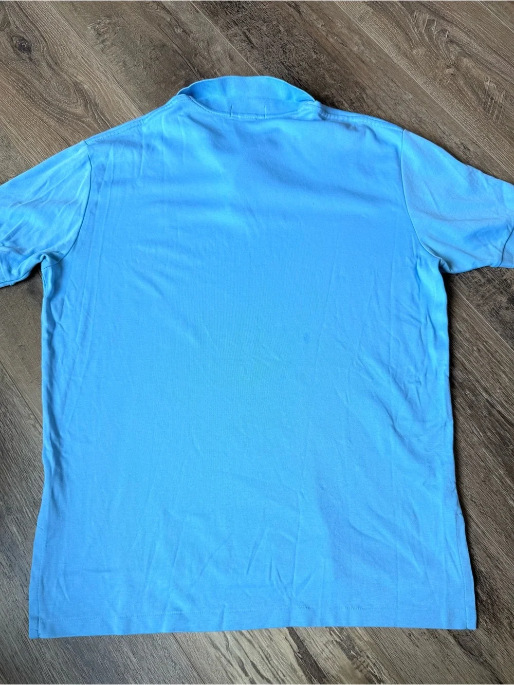 Polo by Ralph Lauren Men’s Sky Blue Polo with Yellow Pony